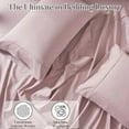 thumbnail image 5 of Superior 1400-1500 Thread Count Cotton Blend Pillowcase, Set of 2, King, Lavender, 5 of 6