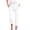 White, variant on BLVB Capri Pants for Women High Waisted Pull on Dress Pants Slim Straight Leg Stretchy Capris Trousers Pants for Casual Office Work