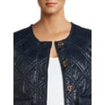 thumbnail image 4 of Time and Tru Women's Quilted Jacket, Sizes XS-XXXL, 4 of 5