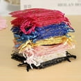 thumbnail image 4 of comerut 100Pcs Organza Gift Bags Jewellery Christmas Wedding Party Packing Pouches, 4 of 8