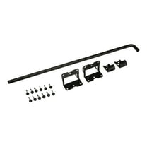 24" Stainless Steel Lockable Drop Rod in Black for Vinyl/PVC Fences (AD1003B)