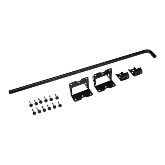 42" Stainless Steel Lockable Drop Rod in Black for Vinyl/PVC Fences (AD1003-42B)