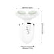 thumbnail image 5 of Dispositivo de belleza para rejuvenecimiento de la piel con masajeador para rostro y cuello. Lifting de cuello basado en tecnología LED, térmica y vibratoria que levanta y reafirma la piel flácida. Ma, 5 of 5