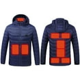thumbnail image 2 of Sentmoon Coat Men's Jackets for Winter Man Gifts USB Intelligent Constant Temperature Heated Windproof Plus Size Coat for Men and Women Winter Heated Jacket Coat Fall and Winter, 2 of 7