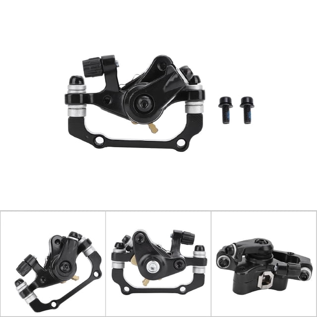 Pinza de Freno de Disco de Bicicleta, Freno de Disco Mecánnico Universal Para Bicicleta Pinza de Freno Trasero Delantero de