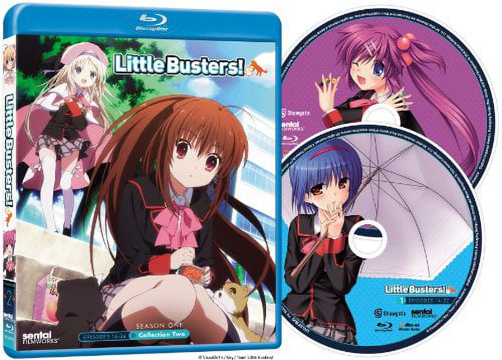 LITTLE BUSTERS COMPLETE COLLECTION (2枚組)(アニメ)(リトルバスターズ)(輸入盤Blu-ray) Little Busters! Complete Vol.1-9 DVD Set Anime