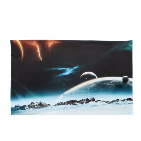 Unique Bargains Meteorites Print Sticker Protective Skin Decal Dark Blue for 15.6