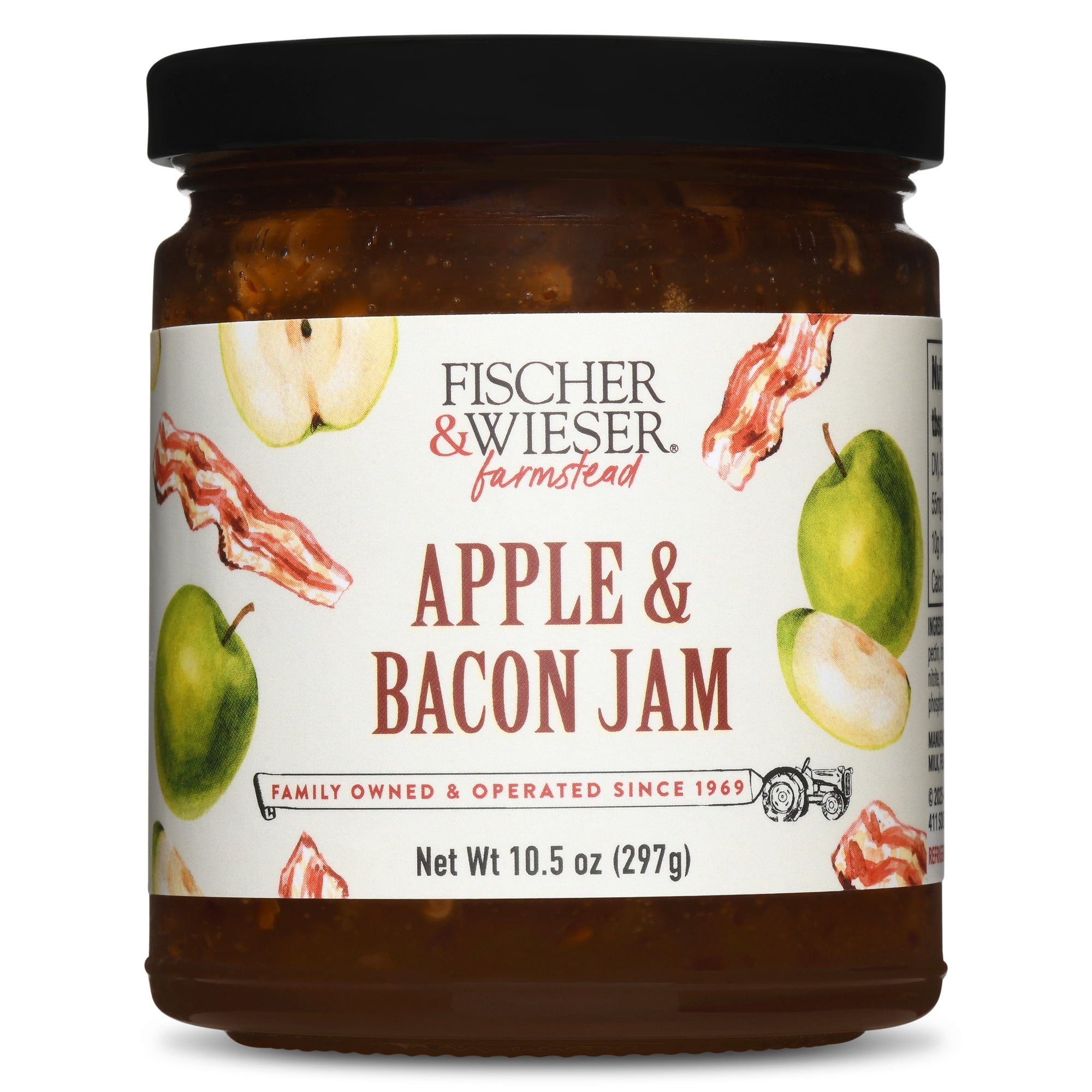 Fischer & Wieser Bacon & Apple Jam, 10.5 oz
