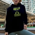 thumbnail image 2 of Witty It's Okay If You Think Golf Is Boring Quote, Golf Player, Golfing or Golfer Themed Merch Gift, Navy Blue Hooded Sweatshirt or Hoodie, 2XL, 2 of 5