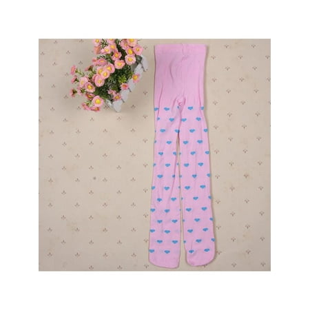 Toddler Kids Girl Love Heart Trousers Pantyhose Stocking Tights Full Foot  Socks