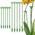 thumbnail image 4 of XIAOLE Plant Support Stake, Upgrade Fiberglass Plant Support Garden Stakes, Flower Plant Stem Support with Ring, Garden Plant Support Sticks for Indoor Outdoor Plants Rose (10.6 In), 4 of 9