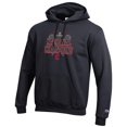 thumbnail image 2 of Men's Champion  Black Cornell Big Red 2025 NCAA Men's Lacrosse National Champions Eco Powerblend Pullover Hoodie, 2 of 3