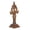 Rust, variant on Sungmor Vintage Cast Iron Fleur-de-lis Statue,Distressed Decorative Finial Figurine,Heavy-Duty Rustic Desk Sculpture,Mantel,Shelf Home Ornament - Vintage Green Finish