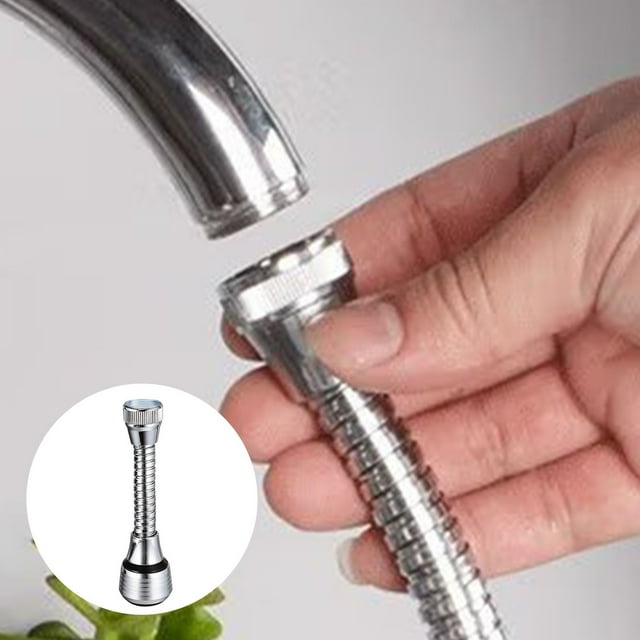 RXIRUCGD Pressurized Soft Bubbler Kitchen Shower Faucet Water Saving Hose Shower Faucet Proof