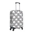 thumbnail image 3 of Xecao Happy Football print Elastic Luggage Cover, with double-sided print , is perfect for travel, business, and daily use, 3 of 9