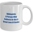 thumbnail image 2 of Mug for Your Bibliophile A Person Who Collects Or Has A Great Love. Give This Personal Classic Coffee Tea Hot Cocoa Cup To Them, 2 of 2