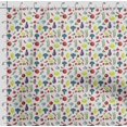 thumbnail image 4 of Soimoi Veggies Print,Cotton Cambric, Quilting Fabric Sold by The Yard 42 Inch Wide, Medium Weight Cotton Fabric, SewingSupplies,Red, 4 of 5