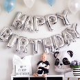 thumbnail image 1 of 13 Uds. Globos de feliz cumpleaños globo con letras de aluminio decoraciones para fiesta de cumpleaños niños adultos LingWen 8390611035242, 1 of 1