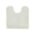 thumbnail image 2 of Better Trends 20" x 20" U-Shape Toilet Rug, 100% Cotton Soft Reversible Tufted Bathroom Rug, Contour Mat, Water Absorbent, Machine Washable, Toilet Base Rug (Ivory) Edge Collection, 2 of 4