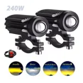 thumbnail image 1 of Faros Auxiliares Led Blanco Amarillo Estrobo Para Carro Moto, 1 of 8