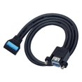 thumbnail image 1 of 90 Degree UP/Down Angle USB 3.0 19/20Pin to Dual USB-A Female Port A, 1 of 5