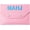 Light Pink, variant on Leather Mahjong Card Clutch Holder Pouch for Cards Mahjong Accessories Protective Cover Case with Secure Closure Ideal Gift for Lover Playing Game Night(8x6 Inch,Hot Pink)