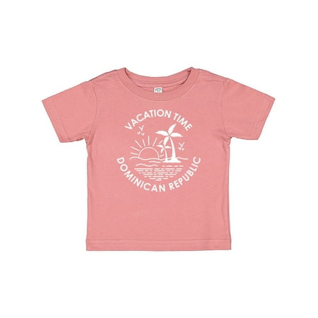 

Inktastic Vacation Time in Dominican Republic Gift Baby Boy or Baby Girl T-Shirt