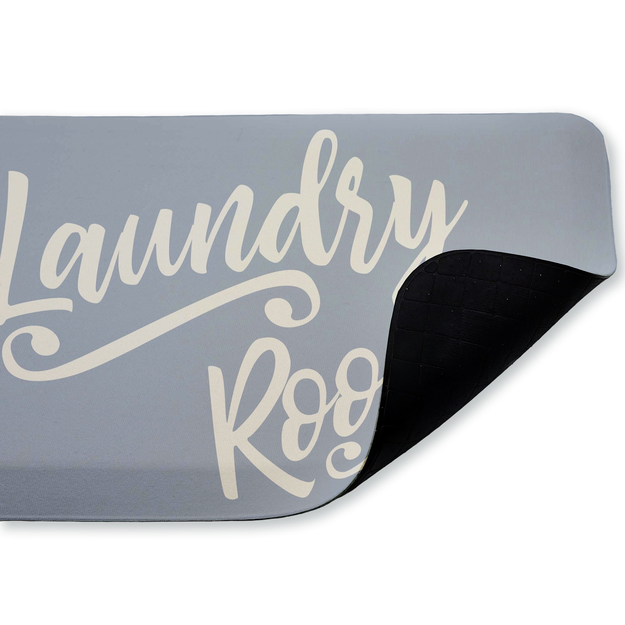 Stupell Industries Laundry Cursive Typography Printed Anti-Fatigue Floor Mat, design by SunDance Group; LLC