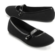 Faded Glory - Women's Minnie Flannel Mary Janes