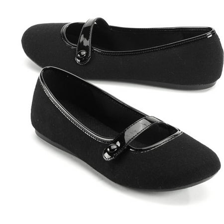 Faded Glory - Women's Minnie Flannel Mary Janes