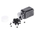 thumbnail image 2 of Faship magnífico pasador de pelo con flor pequeña de cristal de diamantes de imitación negro, 2 of 3