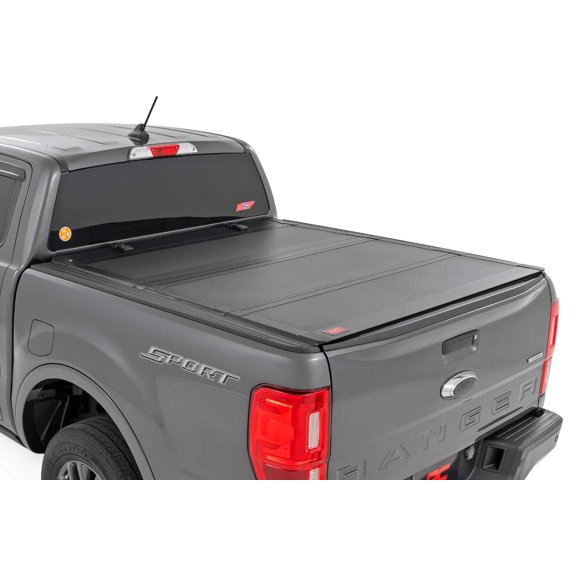 Rough Country Hard Flip-Up Bed Cover for 2019-2023 Ford Ranger | 5' - 49220500