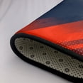 thumbnail image 4 of DouZhe Tapis de Zone Motif Ligne Éclaboussures Grunge Abstraite Antidérapant Lavable en Machine, Style Tapis Paillasson, 63x48 Pouces, 4 of 6