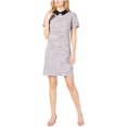 thumbnail image 1 of Vestido recto de Tweed metálico maison Jules para mujer multicolor mediano, 1 of 2