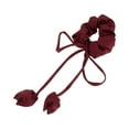 thumbnail image 5 of Unique Bargains 1 Pc Elegant Tulip Pendant Hair Scrunchies Hair Ties Wine Red, 5 of 5