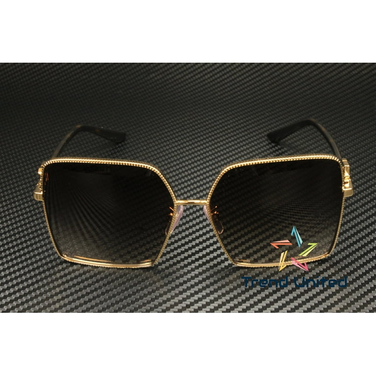 DG Dolce & Gabbana DG 2279 Metal Womens Square Sunglasses Gold