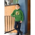 thumbnail image 2 of Lamb With A Christmas Tree Hoodie Juniors -Image by Shutterstock,  Large, 2 of 4