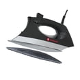 thumbnail image 1 of Plancha de vapor SINGER SteamCraft Plus 2.0 (1800 W) | Vaporizador con placa de acero inoxidable, punta de precisión OnPoint, vapor vertical, apagado automático y depósito de 300 ml - Negro, 1 of 5