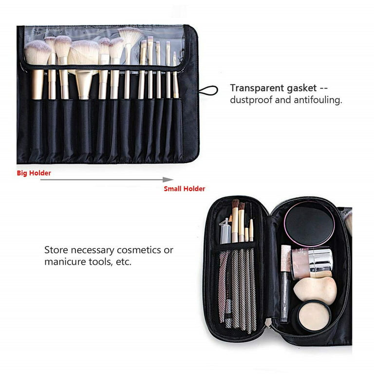 Buy Handcuffs Makeup Brush Organizer Case Portable Stand-Up Make Up Brushes  Holder Pouch Professional Makeup Brush Cup Online at Best Prices in India -  JioMart.