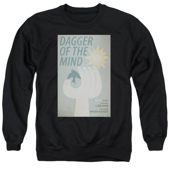 Star Trek Tos Episode 9 Adult Crewneck Sweatshirt Black