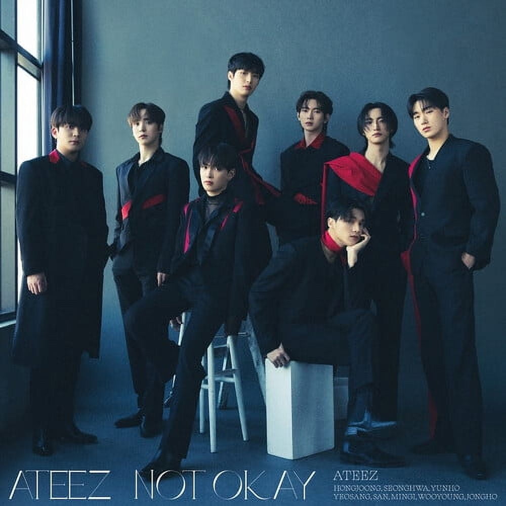 Ateez - Not Okay - incl. Selfie Trading Card - Music & Performance