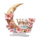 thumbnail image 4 of Decoración acrílica de Ramadán, luna plana 2D con base resistente, soporte de escritorio decorativo único para festivales, fiestas y gabinetes. Estilo D, 4 of 8
