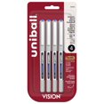 thumbnail image 1 of uniball™ Vision Rollerball Pens, Fine Point (0.7mm), Blue, 4 Pack, 1 of 7