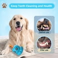 thumbnail image 4 of Dog Toys Clearance,URRU Dog Treat Dispenser Toys,Squeaky Stuffable Dog Chew Toy,Dog Toys for Aggressive Chewers,Interactive Slow Feeder Tough Puzzle Toys Teeth Cleaning,Blue Octopus, 4 of 7