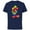 Navy, variant on Disney Mickey Mouse Tie Dye Silhouette - Short Sleeve Cotton T-Shirt for Adults - Customized-Black