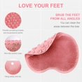 thumbnail image 2 of Foot Scrubber for Shower, Foot Cleaning Massage Mat with Non-Slip Suction Cups, Shower and Bath Foot Scrubber Mat (Pink), 2 of 5