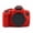 Red, variant on Soft Silicone Camera Protective Case For Canon EOS 750D