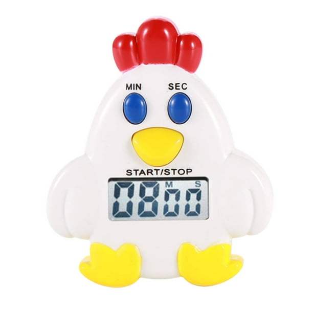Temporizador Electrónico de Cocina ANGGREK digital forma de pollo 99 minutos 59 segundos