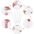 thumbnail image 4 of 10 Packs Humidifier Filter Sticks Wick Replacements Mini Personal USB Humidifier Replacement Sponges Refill Stick Humidifier Diffuser Cotton Sticks, 4 of 8