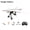 Single Battery, variant on Rc Paper Airplane Kit - DIY Electric Remote Control Plane with Gyro Stabilizer,Dual Propellers Rc Plane Kit,Lightweight Foldable Flying Stem Toy Micro Fixed Wing Drone,Cool Tech Gadgets Gifts